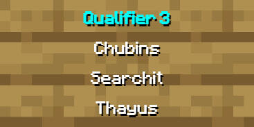 Qualifier 3 Qualifier 3